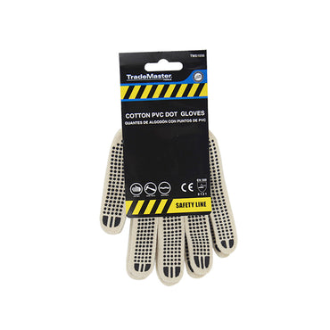 Guantes De Algodón Antideslizantes Marca Trademaster