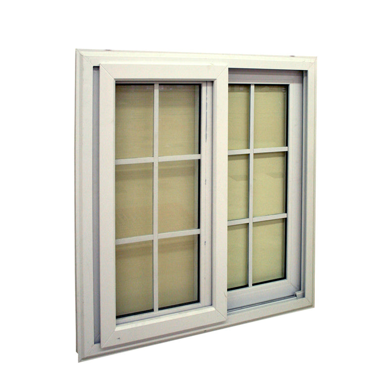 Ventana francesa blanca de pvc de 90 x 120 cm