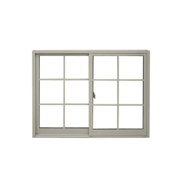 Ventana francesa blanca de aluminio 1 x 1.2 mts